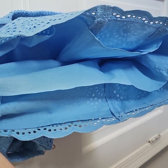 NWT Lilly Pulitzer Ryann Shift in Frenchie Blue Kaleidoscope Eyelet - Picture 13 of 14